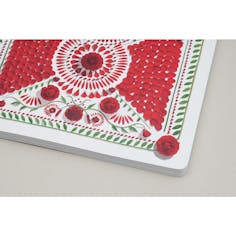 PLAYING CARDS red (BOOK TYPE)